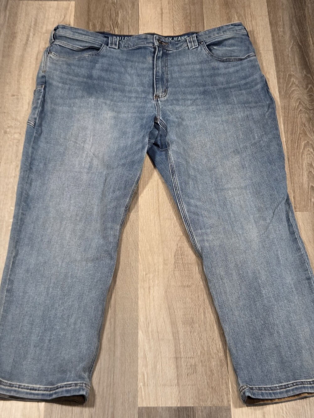 Duluth Trading Ballroom Double Flex Jeans Men's 42x30 Relaxed Fit Straight Leg